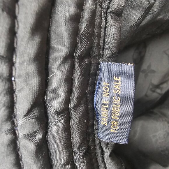 Louis Vuitton Monogram Denim Fringe Bucket Hat - Picture 7 of 11